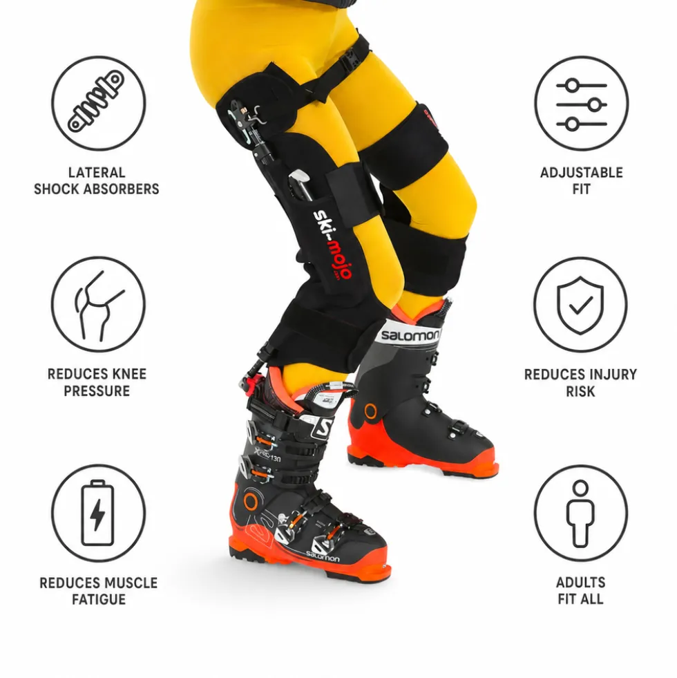 Protezioni Ginocchia Ski Mojo Exosquelette Complet