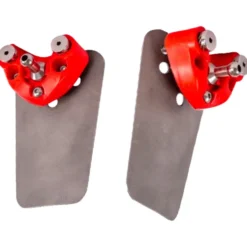 Protezioni Ginocchia Ski Mojo Snowboard Boots Connector Rouge Inox