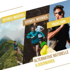 Purè Baouw Compotes Energétiques Bio 90g Poire - Pomme - Menthe