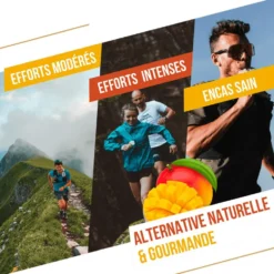 Purè Baouw Compotes Energétiques Bio 90g Mangue - Passion - Gingembre