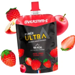 Purè Overstims Puree Ultra Fraise Pomme