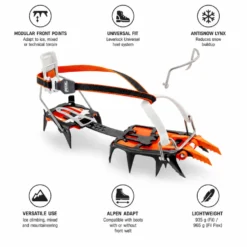 Ramponi Petzl Lynx Leverlock Universel