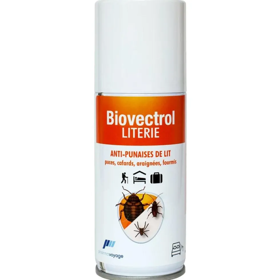 Repellenti insetti Pharmavoyage Biovectrol Literie 100 ml