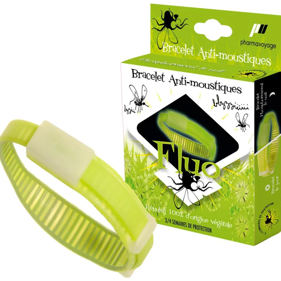 Repellenti insetti Pharmavoyage Bracelet Anti-Moustique Vert