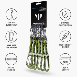 Rinvii C.A.M.P. Orbit Wire Express Ks 12 Cm (Pack of 6)
