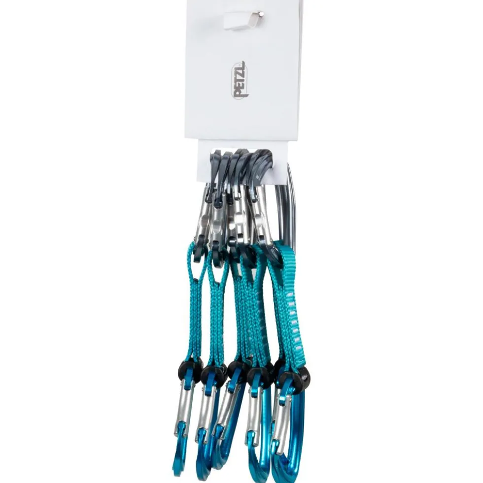 Rinvii Petzl Djinn Axess (Pack of 6) Turquoise