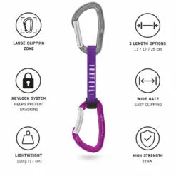 Rinvii Petzl Djinn Axess Violet