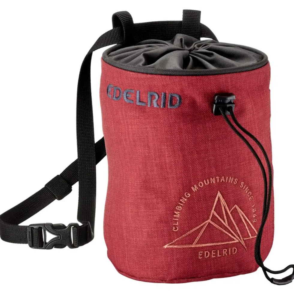 Sacche portamagnesite Edelrid Chalk Bag Rodeo Large Vinered