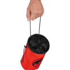 Sacche portamagnesite Mammut Adam Ondra Sender Light Chalk Mammut Red