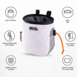 Sacche portamagnesite Petzl Saka White Dazzle