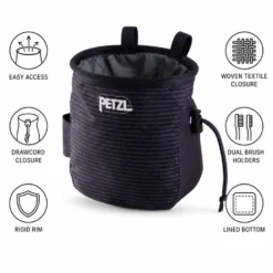 Sacche portamagnesite Petzl Saka Stripes