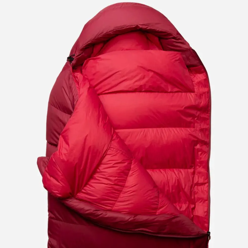 Sacchi a pelo Mountain Equipment Olympus 650 Women's Rhubarb