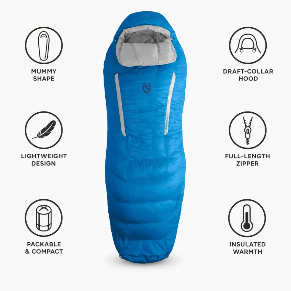 Sacchi a pelo Nemo Disco Men's 30 Brilliant Blue