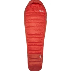 Sacchi a pelo RAB Alpine -6C / 20F Dark Horizon Tuscan Red