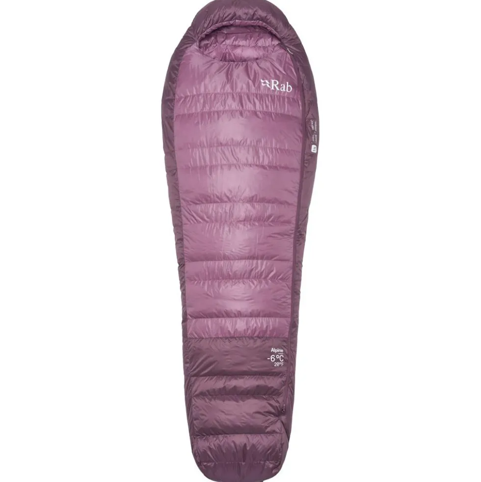 Sacchi a pelo RAB Alpine -6C / 20F Womens Iris Dark Iris