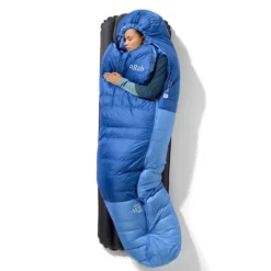 Sacchi a pelo RAB Ascent -12C / 10F Womens Dark Bluebird Bluebird