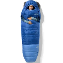 Sacchi a pelo RAB Ascent -12C / 10F Womens Dark Bluebird Bluebird