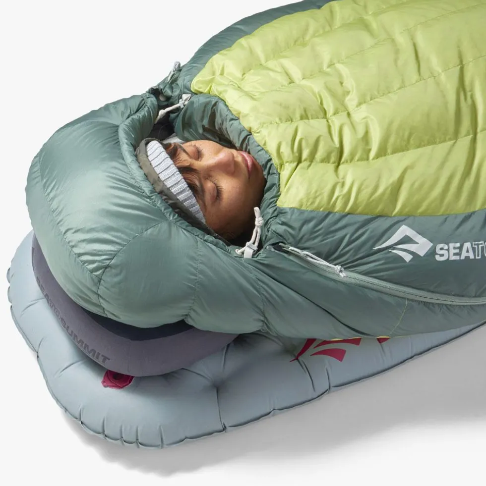Sacchi a pelo Sea To Summit Ascent Women's -1°C/30°F Lemon Green