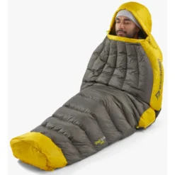 Sacchi a pelo Sea To Summit Spark 7°C/45°F Grey Yellow