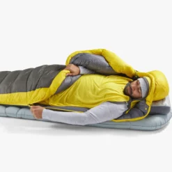 Sacchi a pelo Sea To Summit Spark 7°C/45°F Grey Yellow