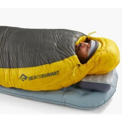 Sacchi a pelo Sea To Summit Spark -9°C/15°F Grey Yellow
