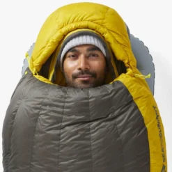 Sacchi a pelo Sea To Summit Spark -1°C/30°F Grey Yellow