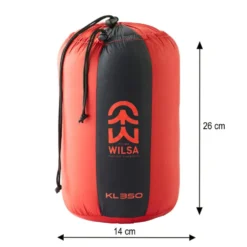 Sacchi a pelo Wilsa KL 350 Rouge