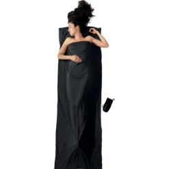 Saccolenzuolo Cocoon Thermolite Performer Rectangulaire Volcano Black