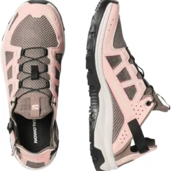 Sandali da trekking Salomon Techamphibian 5 W Walnut Tapioca Clearly Aqua