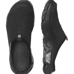 Sandali di recupero Salomon Reelax Slide 6.0 Black Black Alloy