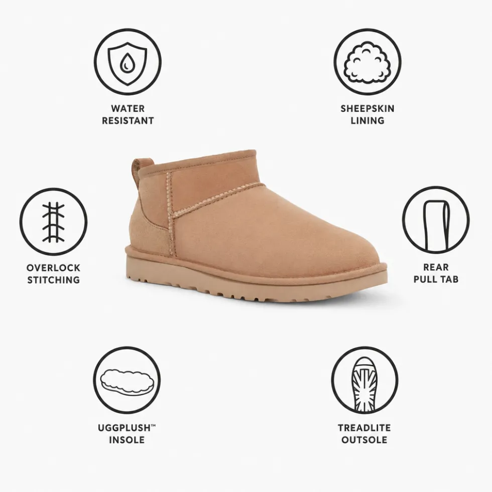 Scarpa UGG W Classic Ultra Mini Sand