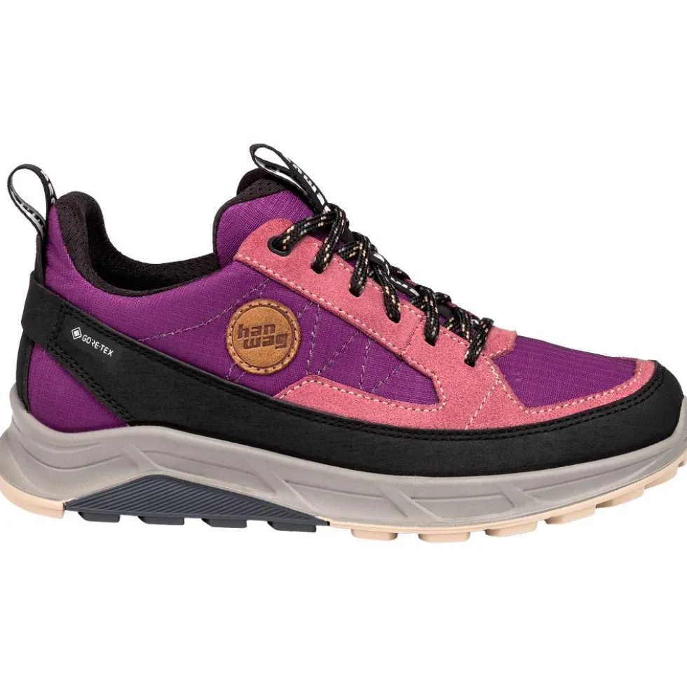 Scarpe da avvicinamento Hanwag Rotpunkt Light Low Lady Gore-Tex Rose Purple