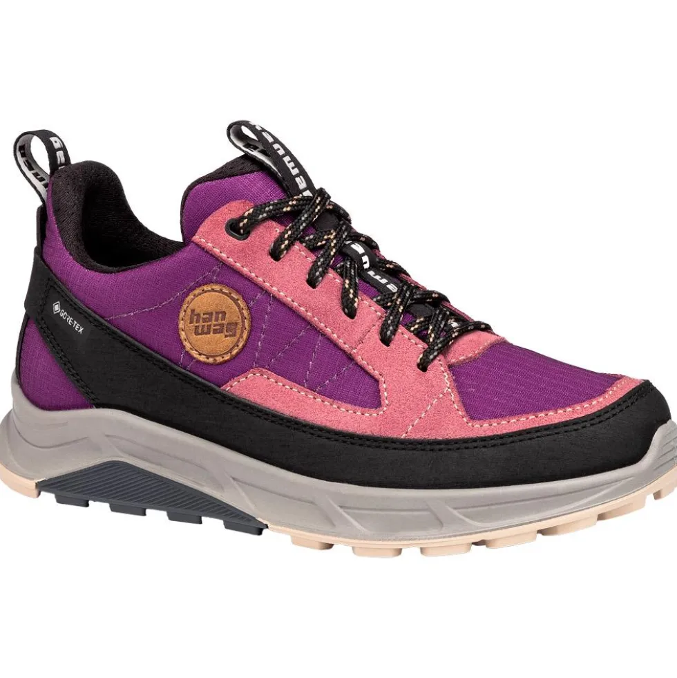 Scarpe da avvicinamento Hanwag Rotpunkt Light Low Lady Gore-Tex Rose Purple