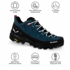 Scarpe da avvicinamento Salewa Alp Trainer 2 Wmn Dark Denim Black