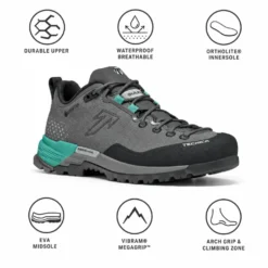 Scarpe da avvicinamento Tecnica Sulfur S Gore-Tex Ws Deep Grey Light Petrol