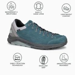 Scarpe da Fast Hiking Hanwag Coastrock Low Es Steel Frost