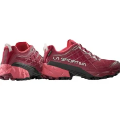 Scarpe da Fast Hiking La Sportiva Akyra II Woman Gore-Tex Redwood Rosebay