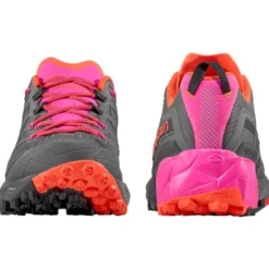 Scarpe da Fast Hiking La Sportiva Akyra II Woman Carbon Cherry Tomato