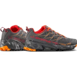 Scarpe da Fast Hiking La Sportiva Akyra Woman Carbon Cherry