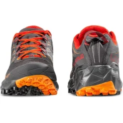 Scarpe da Fast Hiking La Sportiva Akyra Woman Carbon Cherry