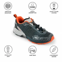 Scarpe da Fast Hiking Millet Light Rush W Orion Coral