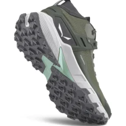 Scarpe da Fast Hiking Salewa Pedroc 2 Mid Ptx W Faded Green Dark Olive