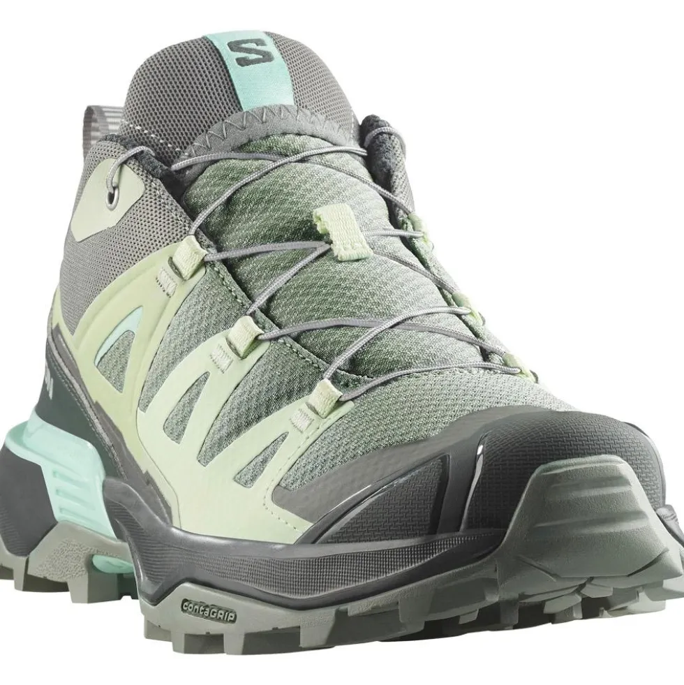 Scarpe da Fast Hiking Salomon X Ultra 360 W Green Milieu Urban Chic Clearl