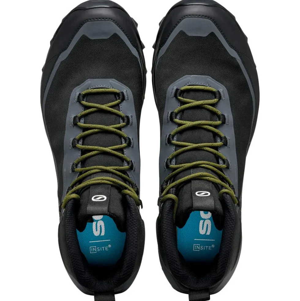 Scarpe da Fast Hiking Scarpa Ribelle Cross 2 Mid Gore-Tex Black Olive