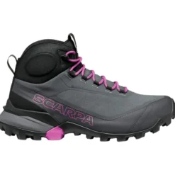 Scarpe da Fast Hiking Scarpa Ribelle Cross 2 Mid Gore-Tex Wmn Dark Gray Purple