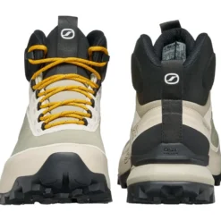 Scarpe da Fast Hiking Scarpa Ribelle Cross 2 Mid Gore-Tex Fog Lemon Curry