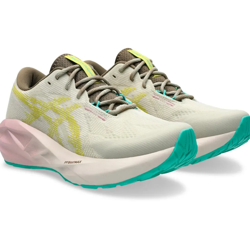 Scarpe da Gravel Running Asics Novablast 5 Tr Wmn Light Dust Cacti