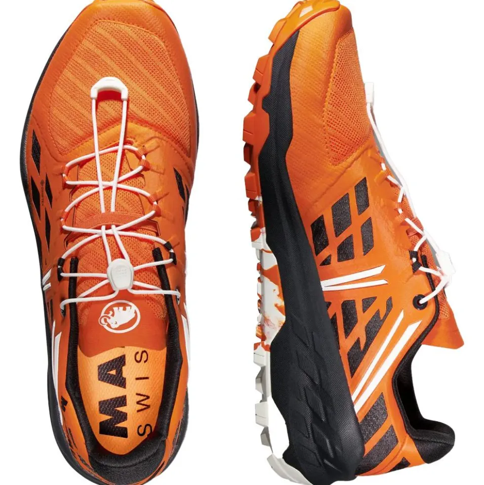 Scarpe da Gravel Running Mammut Sertig Tr Low Gore-Tex Dark Tangerine Black