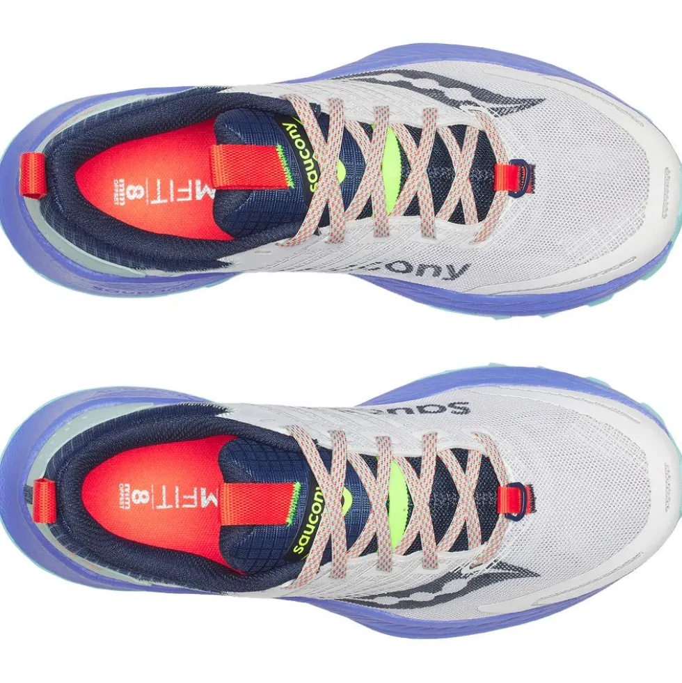 Scarpe da Gravel Running Saucony Ride Tr 2 Wmn White Navy