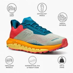 Scarpe da Gravel Running Tecnica Pyrox Hybrid Ms Ice Grey Blue